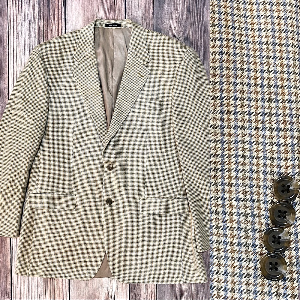 Chaps | Houndstooth American Fit Classic Blazer